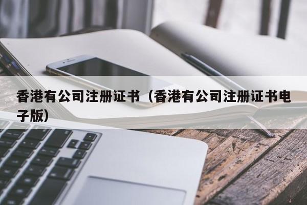 香港有公司注册证书（香港有公司注册证书电子版）