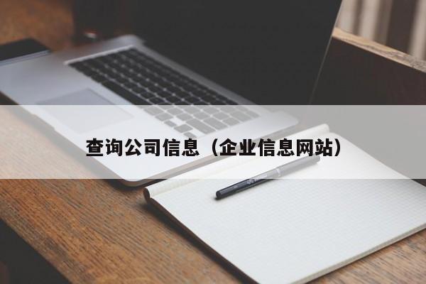 查询公司信息（企业信息网站）