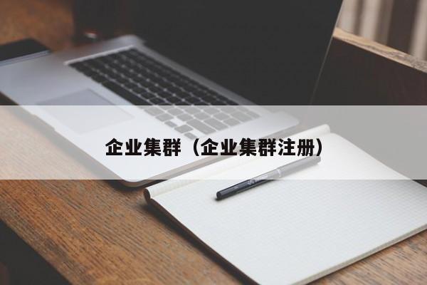 企业集群（企业集群注册）