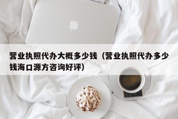 营业执照代办大概多少钱（营业执照代办多少钱海口源方咨询好评）