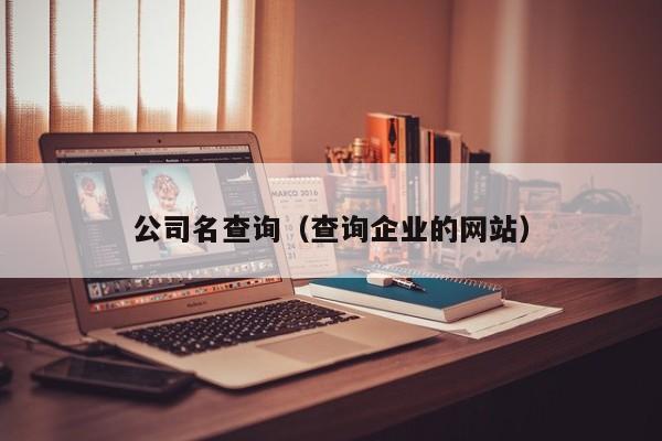 公司名查询（查询企业的网站）