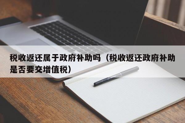 税收返还属于政府补助吗（税收返还政府补助是否要交增值税）