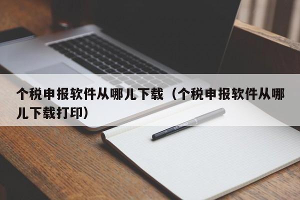 个税申报软件从哪儿下载（个税申报软件从哪儿下载打印）