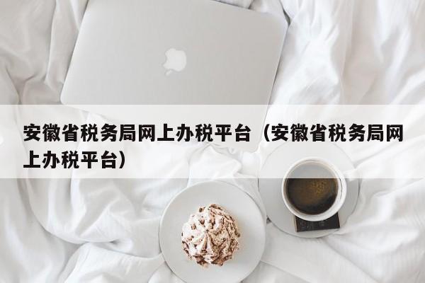 安徽省税务局网上办税平台（安徽省税务局网上办税平台）