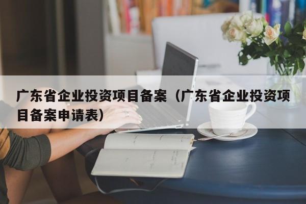 广东省企业投资项目备案（广东省企业投资项目备案申请表）