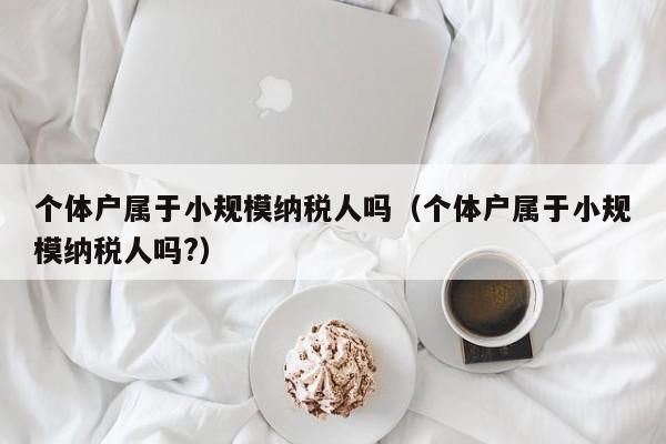 个体户属于小规模纳税人吗（个体户属于小规模纳税人吗?）