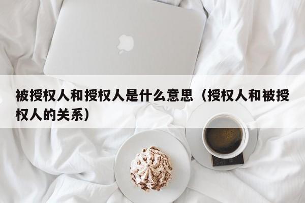 被授权人和授权人是什么意思（授权人和被授权人的关系）