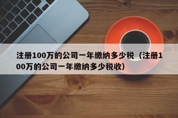 注册100万的公司一年缴纳多少税（注册100万的公司一年缴纳多少税收）