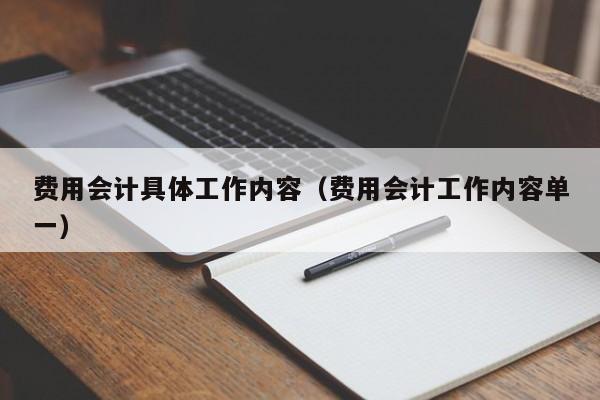 费用会计具体工作内容（费用会计工作内容单一）