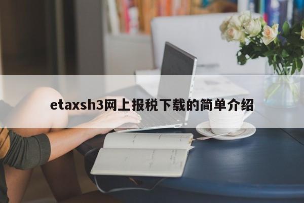 etaxsh3网上报税下载的简单介绍