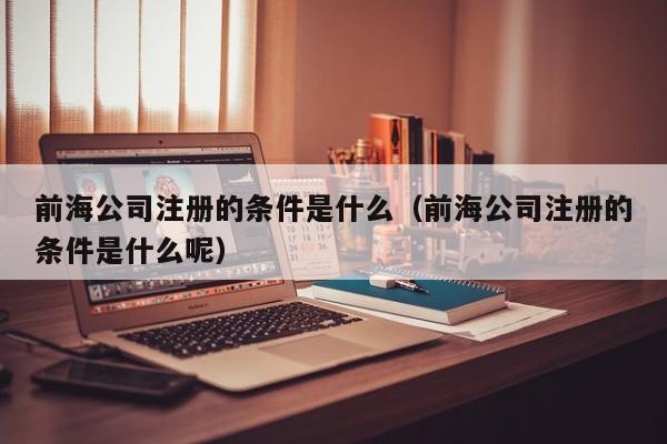 前海公司注册的条件是什么（前海公司注册的条件是什么呢）