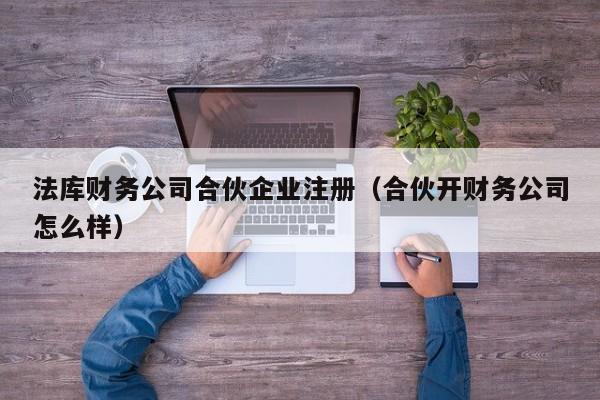 法库财务公司合伙企业注册（合伙开财务公司怎么样）