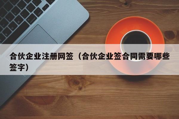 合伙企业注册网签（合伙企业签合同需要哪些签字）